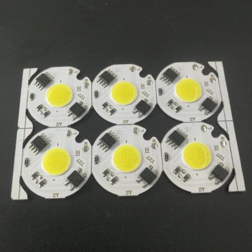 COB LED Chip 3W 5W 7W Cool Warm No Need Driver AC 110V 220V Flood Light Bulb Chip Diy Spotlight Floodlight