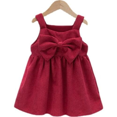 Baby Dress Summer Girls Enfant Birthday Princess Dress Bow Childrens Dresses 1-5y Girl Vestidos Baby Girl Dresses 12 Months
