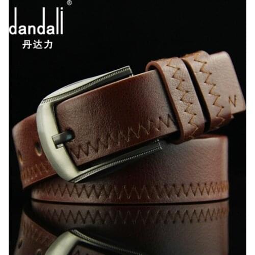 Mens High Quality Leather Belt Men Luxury Brand Pin Buckle Designer Vintage Belts Male Strap For Jeans Cintos Belt For Man