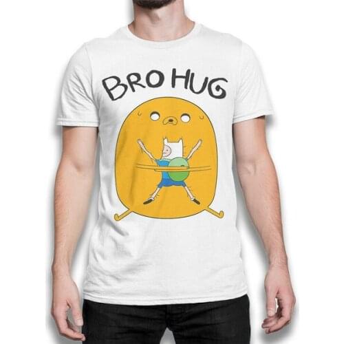 Adventure Time T-shirt, Bro Hug, Mens Womens All
