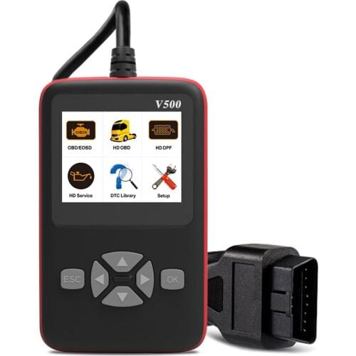 V500 Truck Fault Diagnosis Instrument Reader Truck Fault Self-detection DIY Finding Fault Code