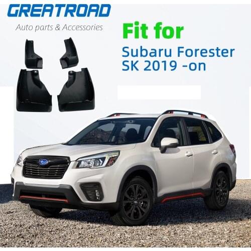 Set Molded Mud Flaps For Subaru Forester SK 2019 -on Mudflaps Splash Guards Flap Mudguards Fender Front Rear 2018 2020