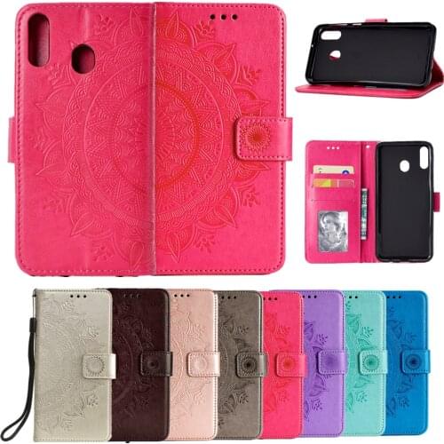 Honor 10X Lite Embossed Leather Case for Huawei P30 P40 Pro P Smart 2021 Y8P Y6P Y5P Flip Wallet Full Protection Bracket Cover