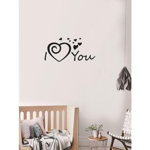 Creative LOVE Creative Wall Stickers Living Room Bedroom Family Showcase Decoration Wall Stickers Wholesale