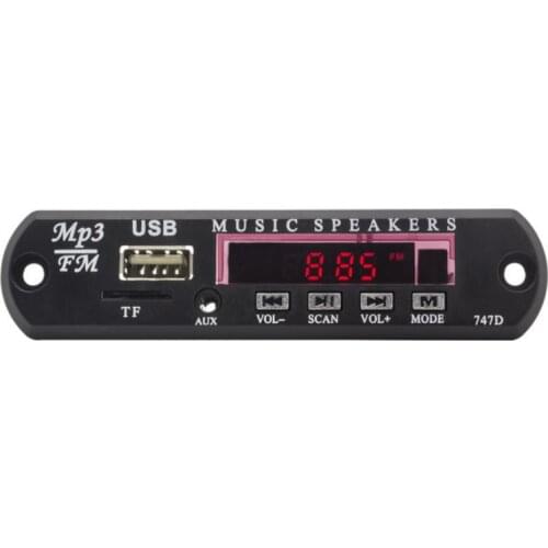 Decoding Board Module Bluetooth MP3 LED 12V DIY USB TF FM Radio Module Wireless Bluetooth Decoder Record MP3 Player