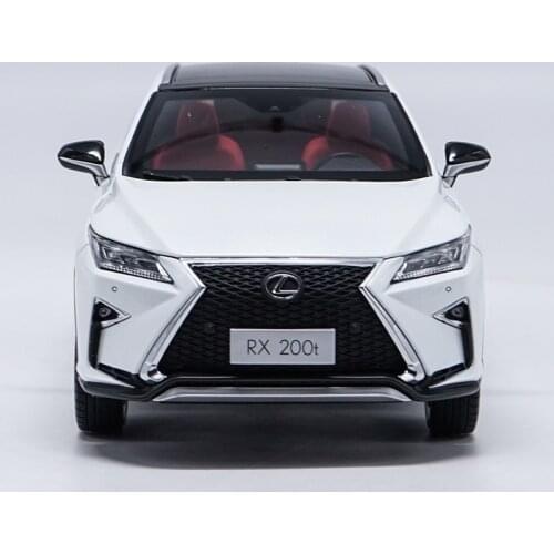 Original factory authentic 1:18 RX RX200T SUV off road vehicle white diecast car models with small gift