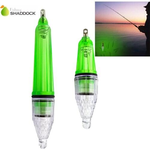 Shaddock Fishing 1pcs 12cm 17cm Green Underwater Fishing Boat Light Lamp For Attcating Lure Light