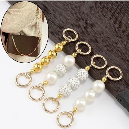 Mahjong Bag Transformation Pearl Extension Chain Shoulder Messenger Bag Detachable Extension Chain Shoulder Strap Accessories