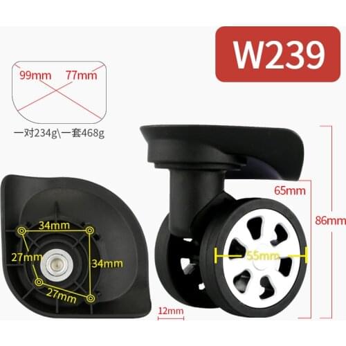 Luggage universal wheel accessory wheel tool pull box roller wheel aircraft wheel repair reinforcement 18/26 inch replacement