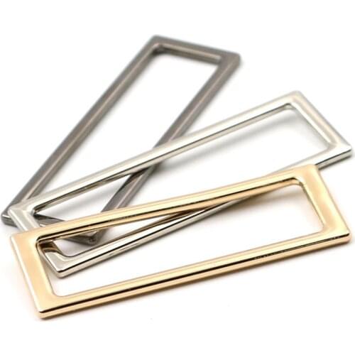 10 pcs NEW Rectangle Metal Dee Ring webbing Belt Ribbon Buckles 20mm 25mm 30mm 35mm 40mm 45mm 50mm