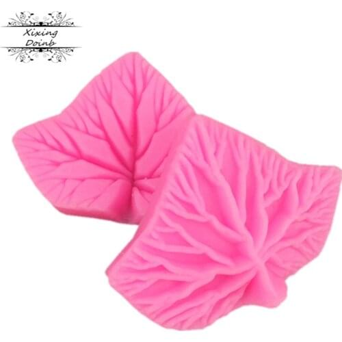 2Pcs Maple leaf mold silicone soft candy mold cake decorating tool candy chocolate Soft Candy Mold