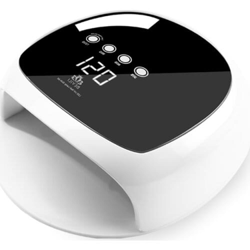 52W UV LED Nail Lamp Dryer Suitablle for Fingernail & Toenail Gel Polish LCD Dispaly Nail Dryer with 4 Timer Settings