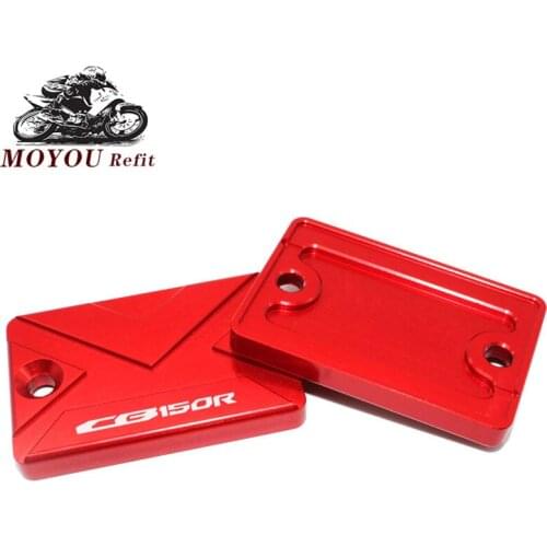 For HONDA CB150R CB 150R CB150 R 2018 Motorcycle Accessories CNC Aluminum Front Brake Fluid Reservoir Tank Cover Cap