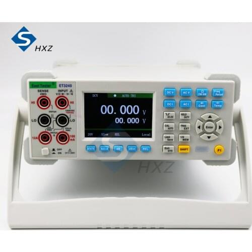 ET3240 Automatic 22000 Counts Benchtop Digital Multimeter with 3.5 Inch TFT Large Clear Screen High Accuracy Desktop Multimeter
