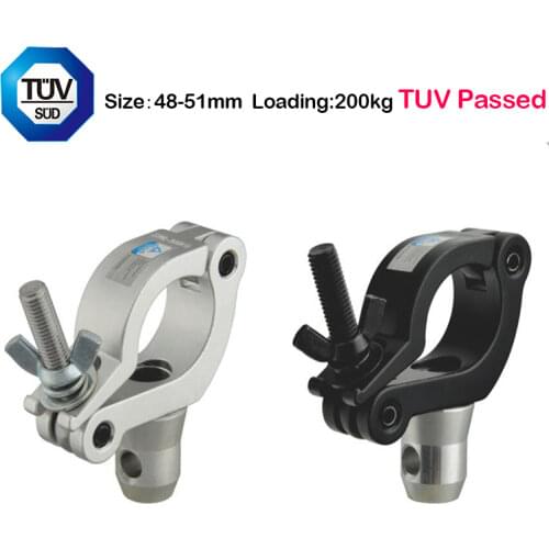 Medium Duty Clamp With Reversed Elbow & Half Coupler For 50mm Tubing