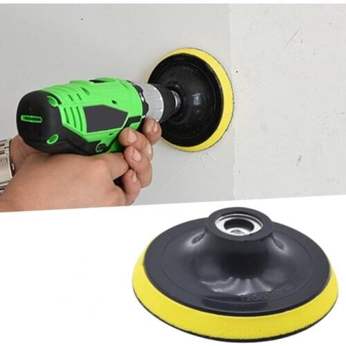 Power Tool Compact Angle Grinder Sanding Plate Plastic Sander Grinder Plate Wide Use for Polishing