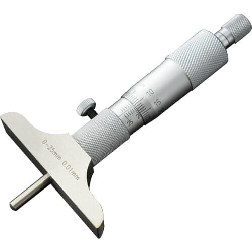 Depth micrometers 0-25/50/100/150/200/300mm graduation 0.01mm