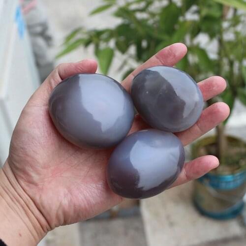 Natural Crystal Agate Stone Has A Naturally Formed Water Drop Point Healing Reiki Gift Inside