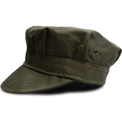 WWII WW2 US ARMY HBT PACIFIC CAMOUFLAGE MARINE CORPS CAP HAT