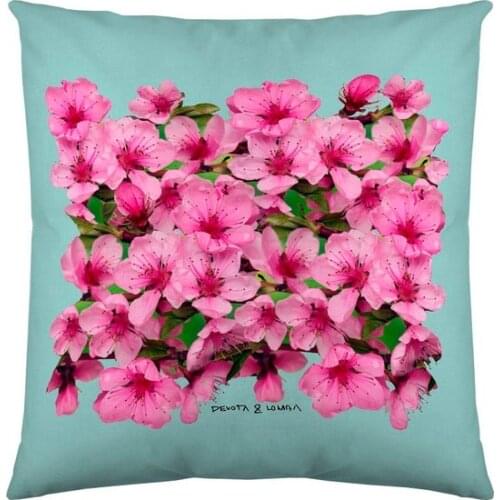 Cushion cover Devota & Lomba Flower (60 x 60 cm)