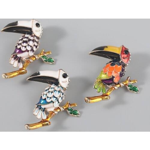 Pauli Manfi Brooches With Animals For Clothes