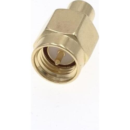 10pcs SMA Male Plug Solder For Semi-Rigid RG402 0.141" Cable RF Connector