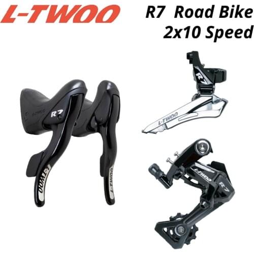 Ltwoo R7 Road bike 10S Group 2x10 speed 20S ST SHIFT LEVER right left pair REAR DERAILLEUR FD Front clamp SHIMANO 4600 4700 5700