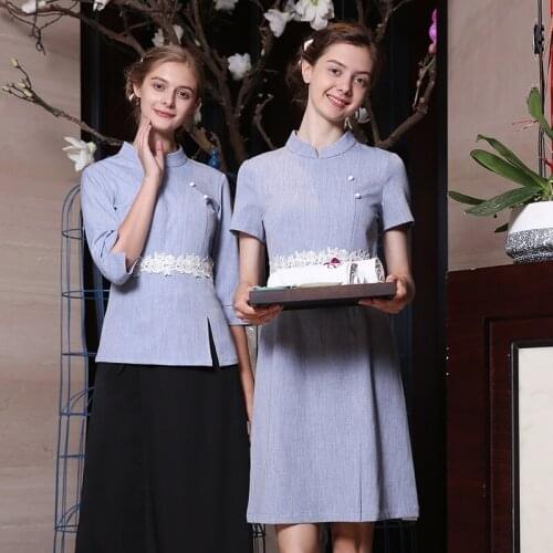 Woman Beauty Salon Uniforms Massage Sauna Foot Bath Workwear Beauty Clothing Beautician Work Clothes Uniforme Spa Uniform DD2635