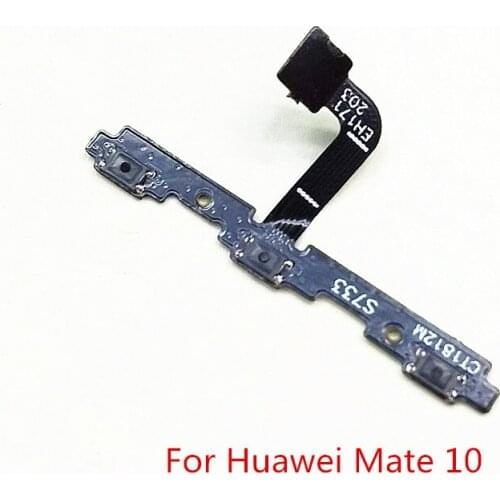 1PCS Power Volume Switch Side Button Key Flex Cable For Huawei Mate 10 Mate10 Pro