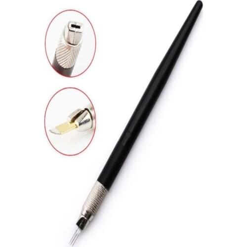 10 Microblading Pen Tattoo Pen Makeup Manual Tattoo Pen Microblading Permanent Eyebrow Tools