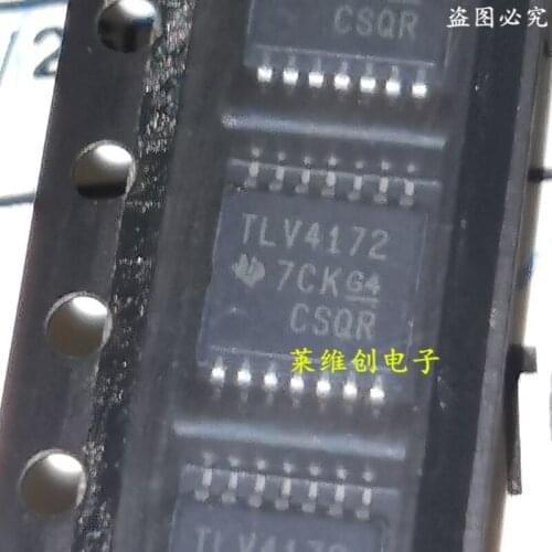 100% New&original TLV4172 TLV4172IPWR TLV4172IPW TSSOP-14