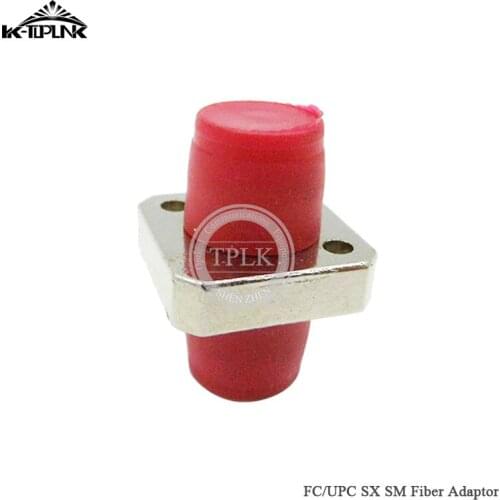 100pcs FC-FC SX SM Fiber Adaptor Flange Fiber Optic Coupler Connector fc Adapter Wholesale price