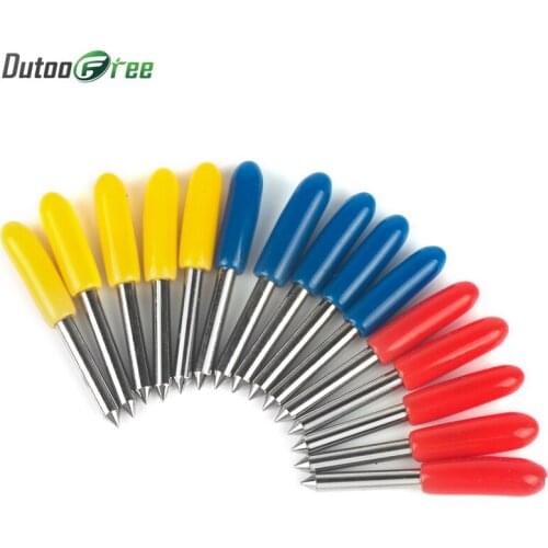 15PCS/Set Mimaki Plotter Cutter 30/45/60 Degree Tungsten blades Cutting Plotter Vinyl Cutter Knife for Mimaki Plotter 3 size