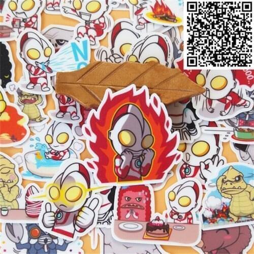 40 pcs Super character hit monster D Sticker For Skateboard Luggage Phone Styling Home Toy cartoon Waterproof Stickers