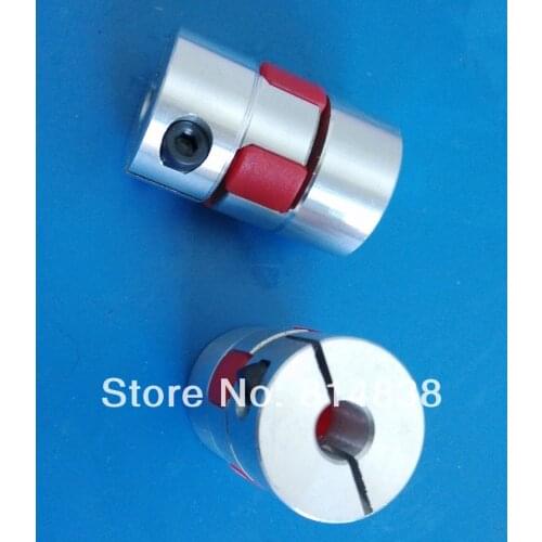 7x7 D20L25 BF Series Aluminium Polyurethane Flexible Coupling Shaft Coupler Encoder CNC Stepper Motor