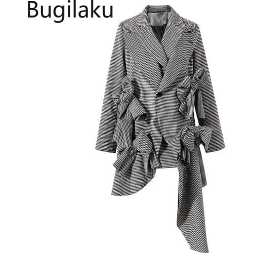 Женские пиджаки блейзеры Bugilaku China At AliExpress