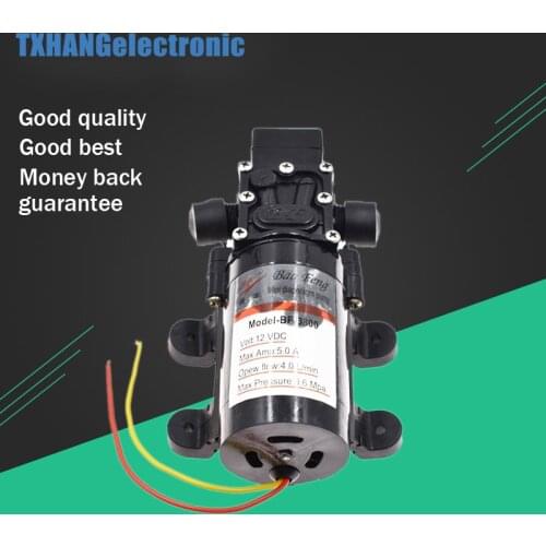 DC 12V Self-priming Booster Diaphragm Water Pump Automatic Pressure Switch diy electronics