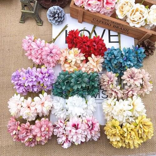 Artificial Carnation Flower Head Fake Carnations For Wedding Flower Christmas Diy Home Party Decoration Best MotherS Day Gifts