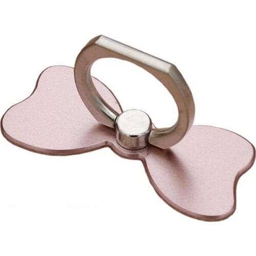 Hot Sales 1 Piece ABS Universal cute mobile phone holder Stand Rings Ring Pretty Bowknot Girls Smartphone Ring Tablet Support