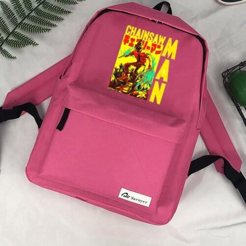 Chainsaw Man mochila mochilas backpack anime laptop infantil plecaki men borse da donna backpack
