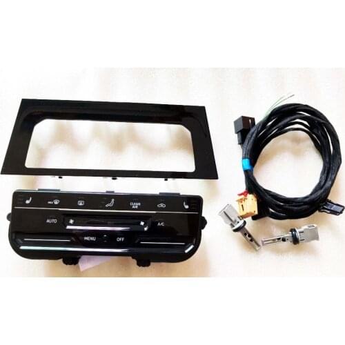 Upgrade Manual To Automatic Climatronic Air Condition AC Control Switch Panel With or no seat heating For V W Golf 7