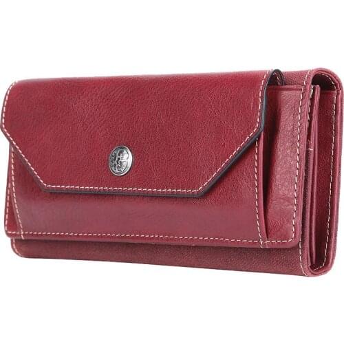 Rfid Genuine Leather Women Wallet Long Clutch Bags Coin Purse Girl Womens Wallets And Purses Small Handbag Carteira Feminina