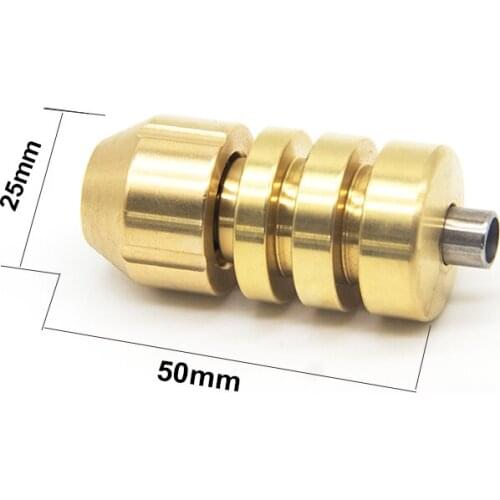 1pc High Quality Brass 25mm Self-lock Tattoo Grip Tattoo Supply For Tattoo Machine Supply Body Art Tool