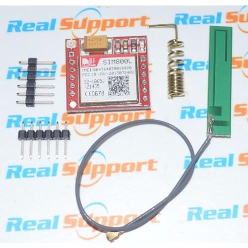 Smallest SIM800L GPRS GSM Module MicroSIM Card Core BOard Quad-band TTL Serial Port with the antenna