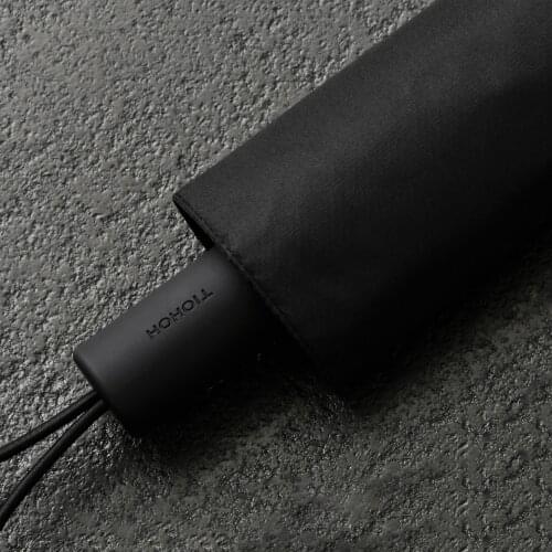 Tiohoh Folding Umbrella Rain Women Simple 8 Ribs Windproof Golf Umbrella Men 210T Pongee Cloth Clear Umbrella Manual Paraguas