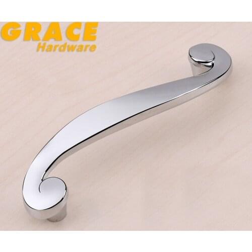 Modern Fashion Home Furnishing Wardrobe Cupboard Door Handle European Style Furniture Cabinet(C.C:96mm,L:118mm)