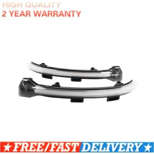 Touran dynamic mobile side mirror LED turn signal water flashing light for Volkswagen Golf 7 7.5 GTD R GTI MK7 2012-2020