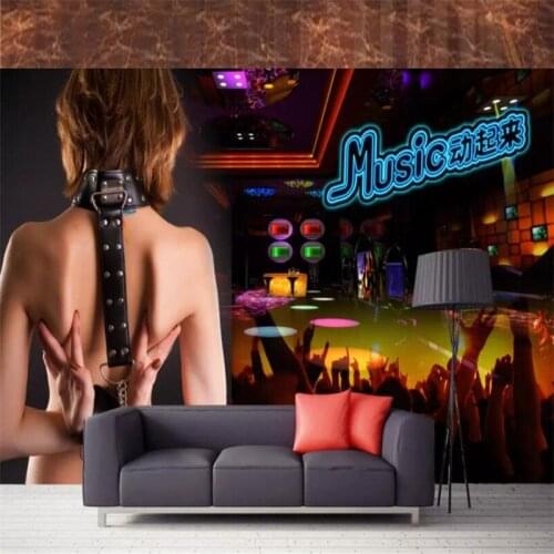 Gym Sexy Beauty Fitness Wallpaper Customize Fitness 3D Mural Fitness Sexy Beauty Exercise Background Wallpaper