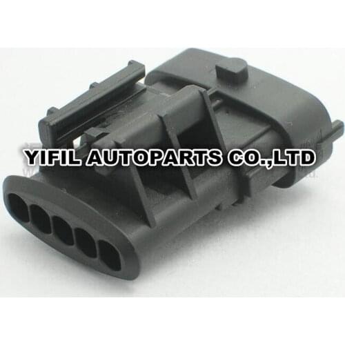 100pcs/lot 1 928 405 136 5 Pin/Way Male Waterproof Compact Clutch Series ROHS Code 1 Auto Wire Harness Plug Connector 1928405136