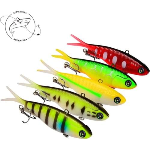 3D Eyes Artificial Plastic Hard Bait 5Colors15.5g/9.5cm11.5cm/32.5g Anti-corrosion Swimbait Wobbler Bionic Bait With Sharp Hook